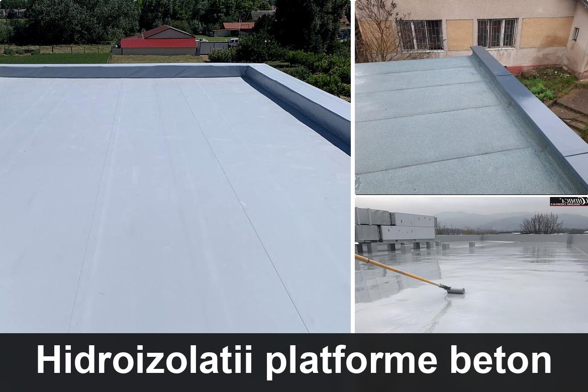 lucrare hidroizolatie terasa finalizata