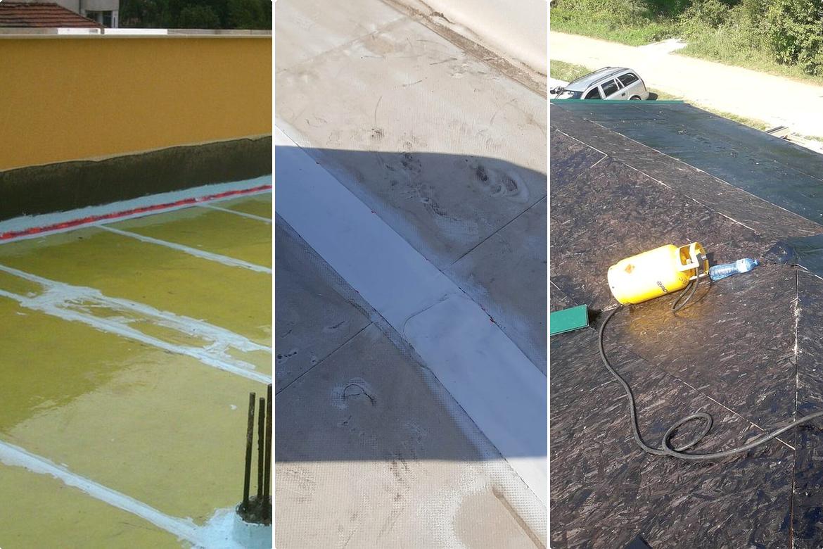 hidroizolatie terasa cu membrana bituminoasa