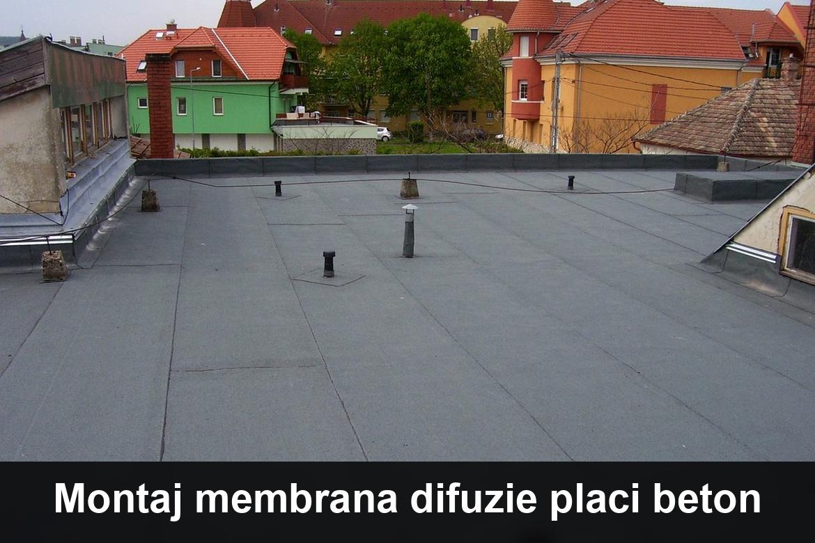 hidroizolatie terasa cu membrana bituminoasa