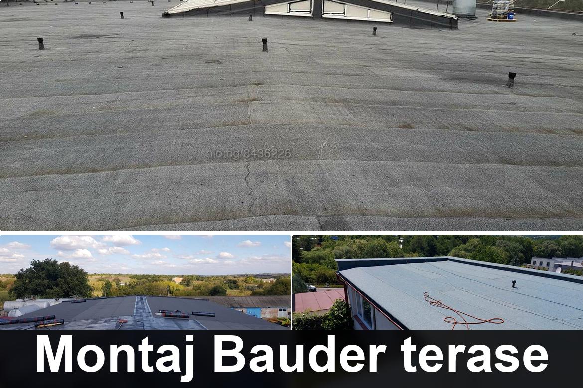hidroizolatie terasa cu membrana bituminoasa