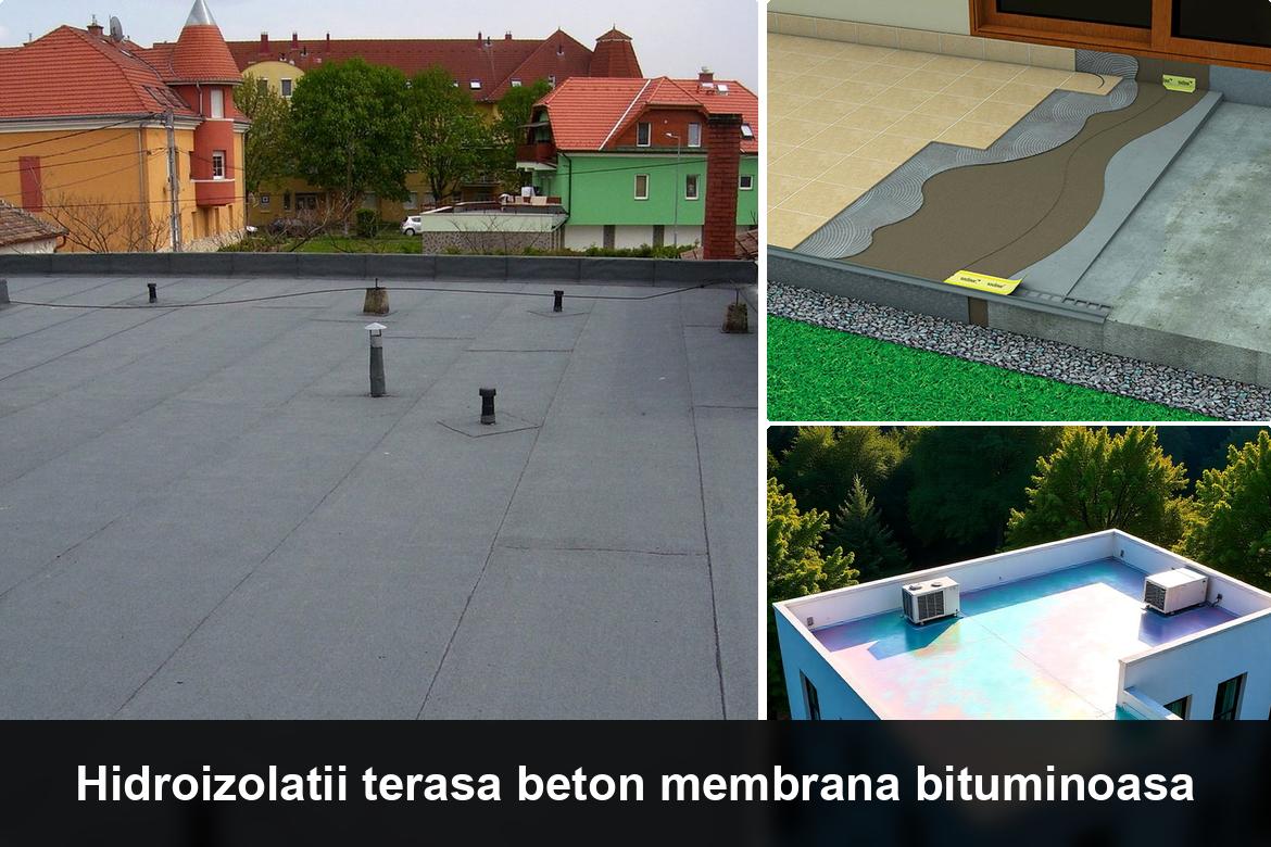 lucrare hidroizolatie terasa finalizata