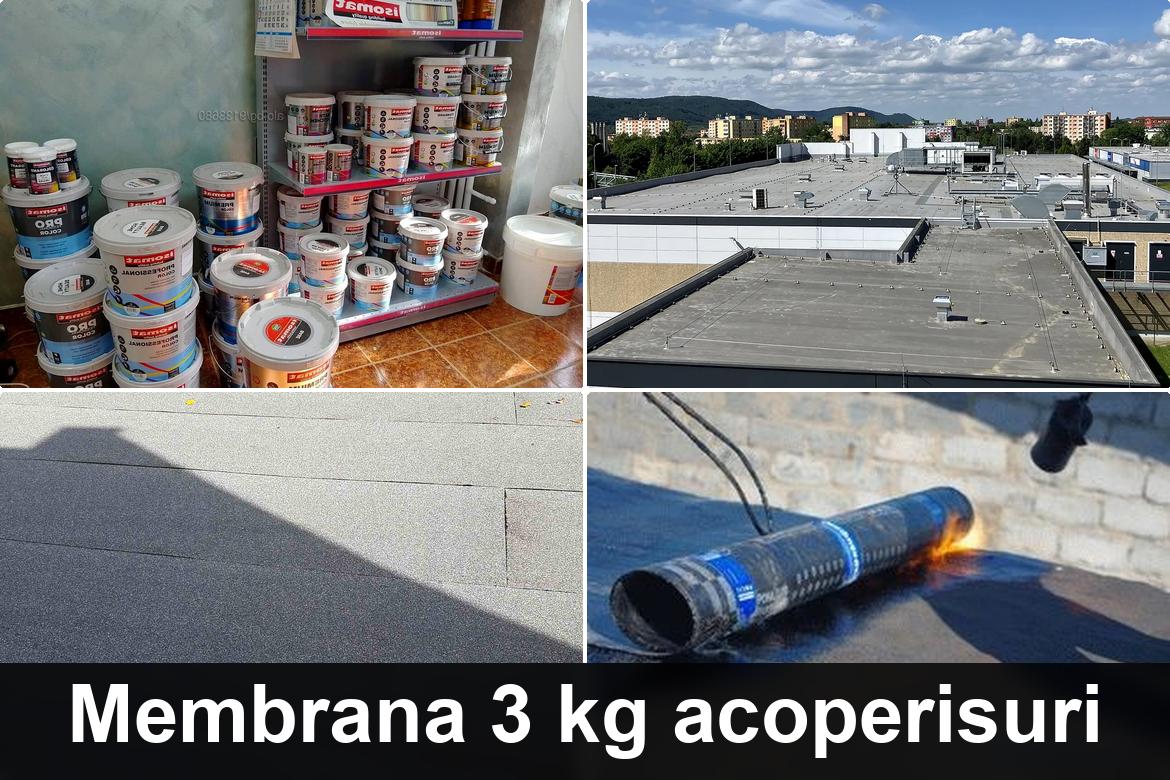 hidroizolatie terasa cu membrana bituminoasa