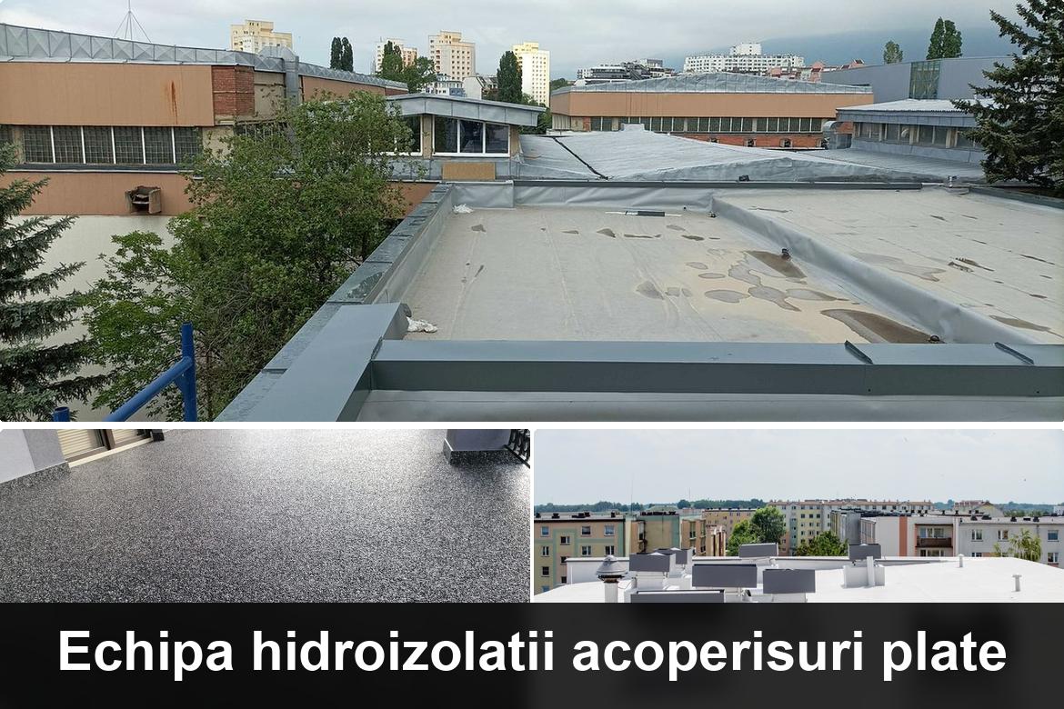 hidroizolatie terasa cu membrana bituminoasa