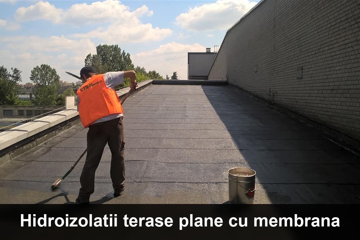 lucrare hidroizolatie terasa finalizata