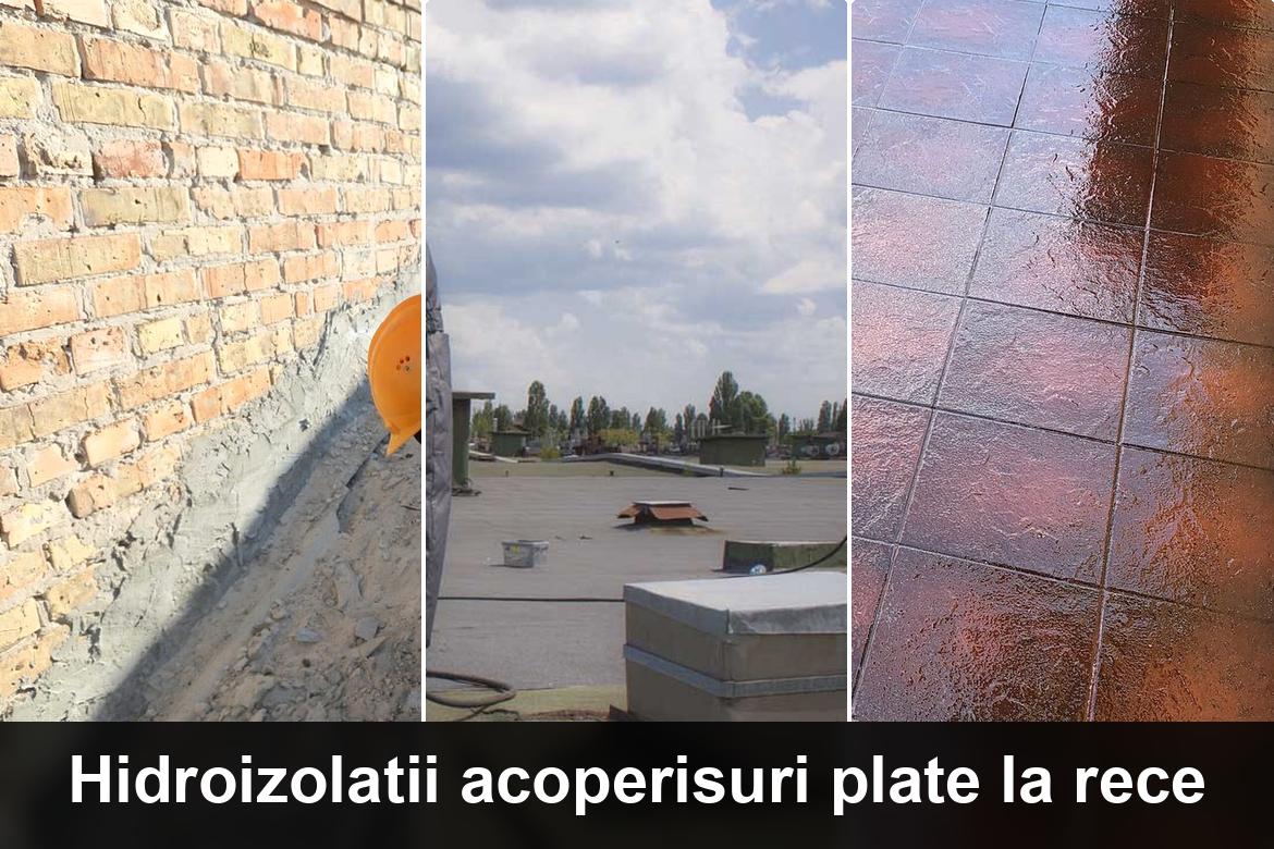 lucrare hidroizolatie terasa finalizata
