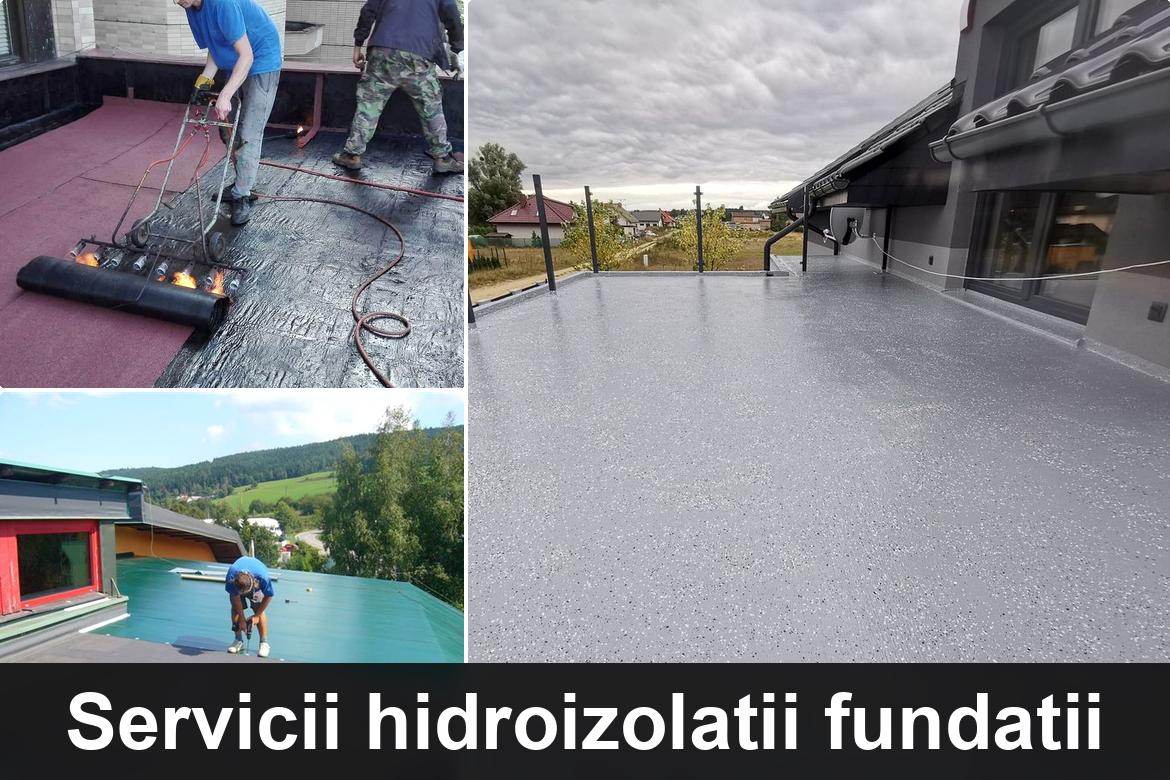 hidroizolatie terasa cu membrana bituminoasa