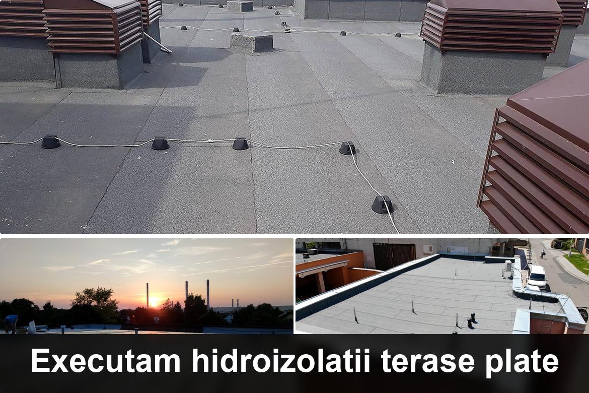 lucrare hidroizolatie terasa finalizata