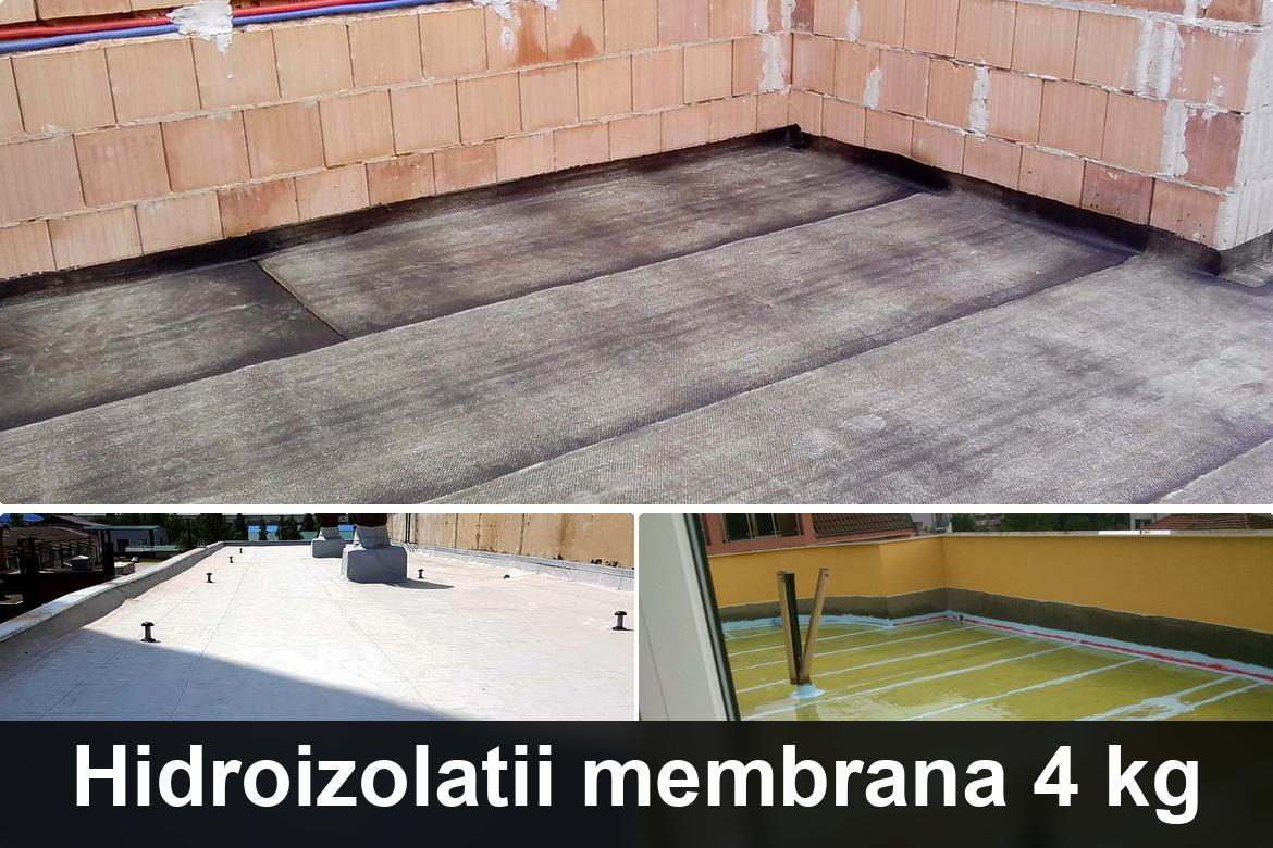 hidroizolatie terasa cu membrana bituminoasa