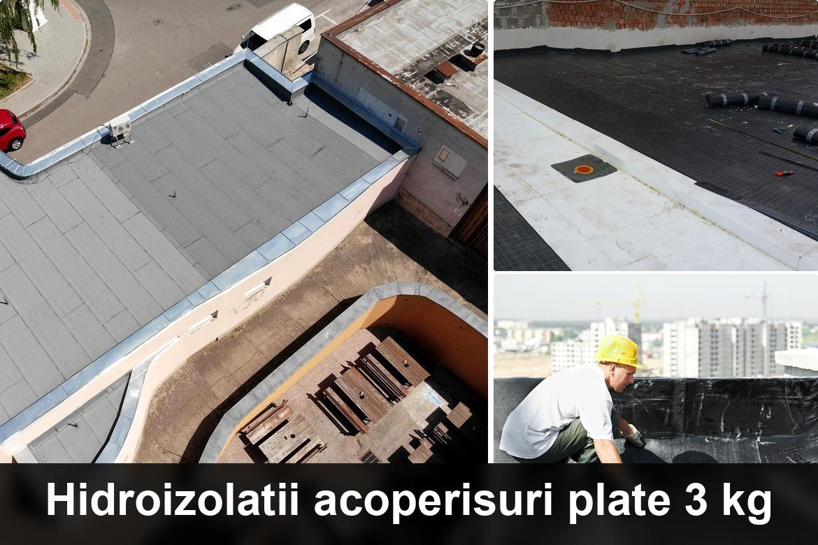 hidroizolatie terasa cu membrana bituminoasa