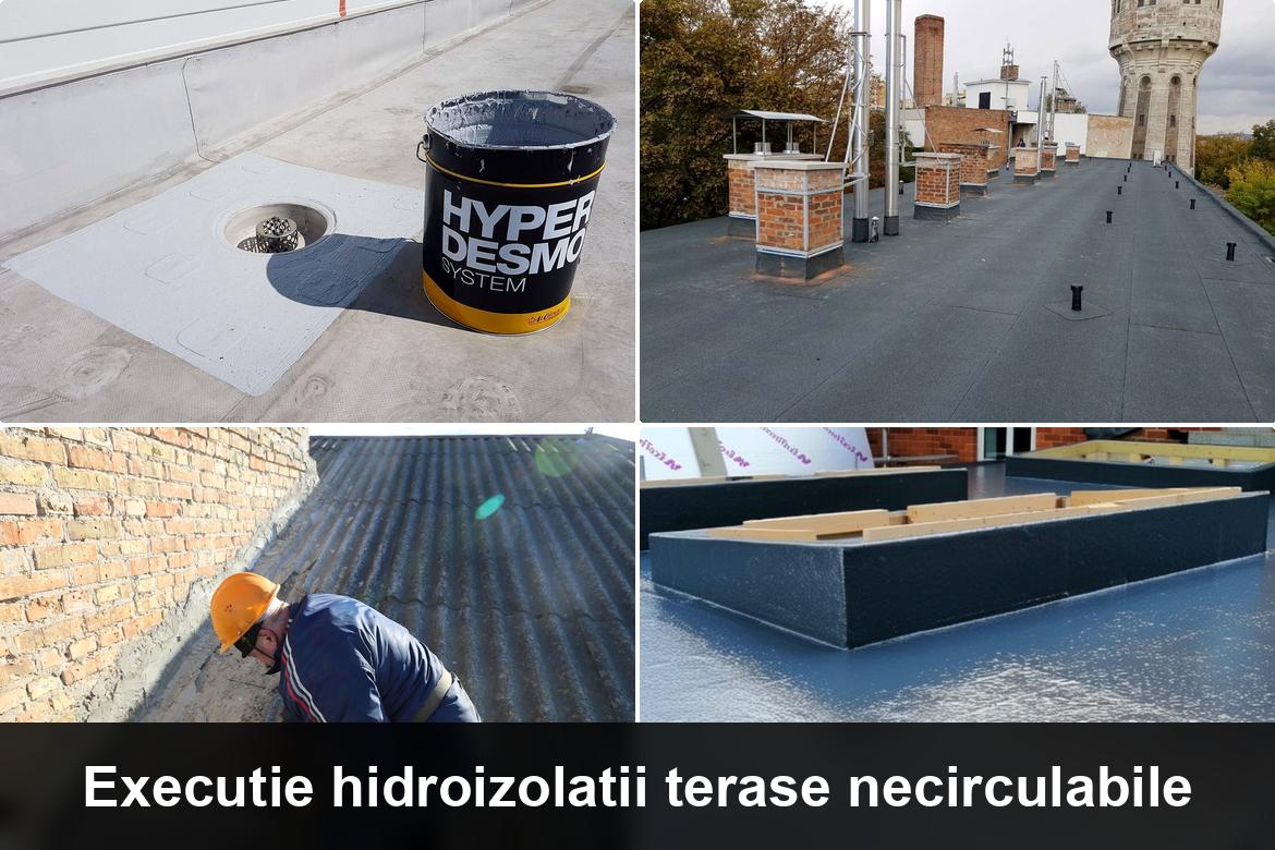 lucrare hidroizolatie terasa finalizata