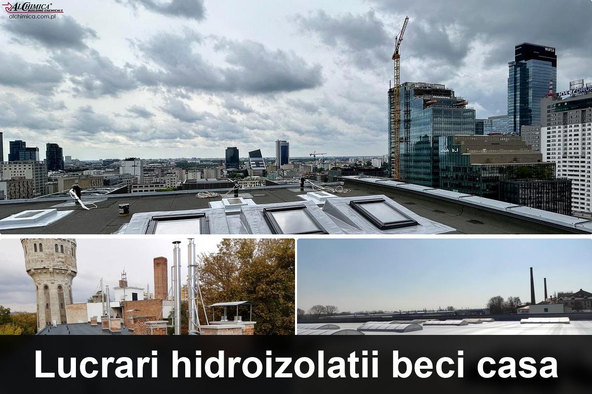 hidroizolatie terasa cu membrana bituminoasa