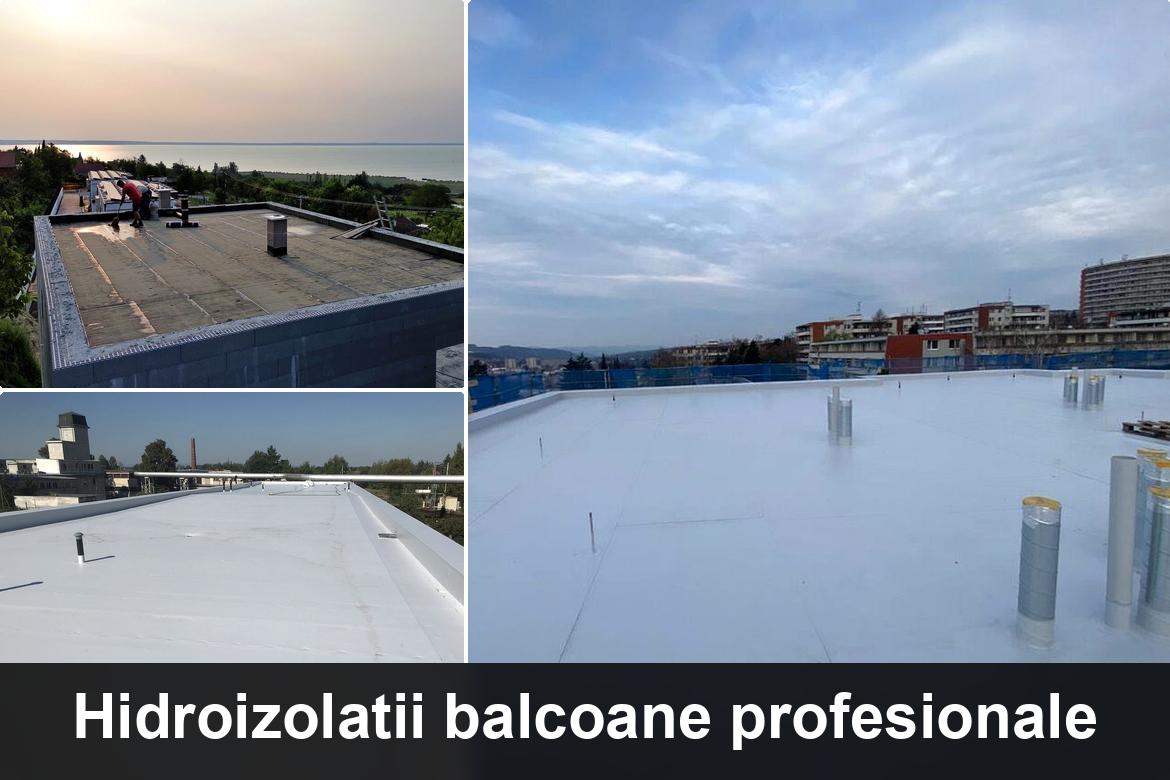 hidroizolatie terasa cu membrana bituminoasa