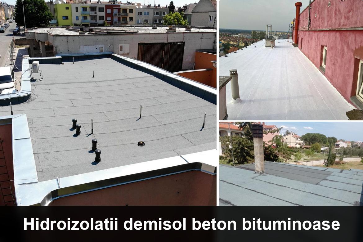 hidroizolatii terase munteni