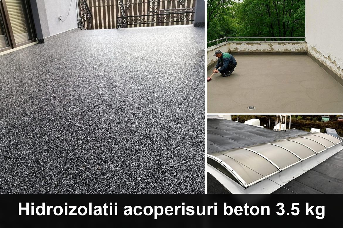 lucrare hidroizolatie terasa finalizata