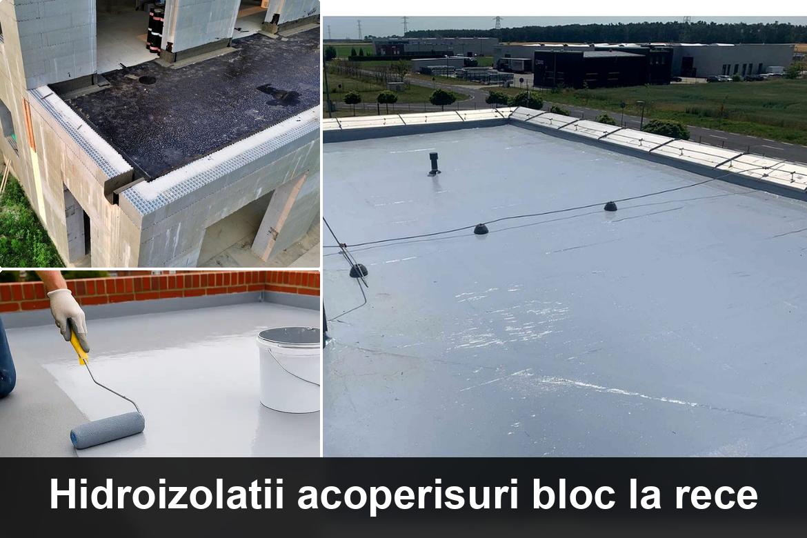 hidroizolatie terasa cu membrana bituminoasa