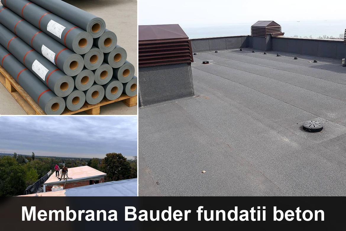 hidroizolatie terasa cu membrana bituminoasa