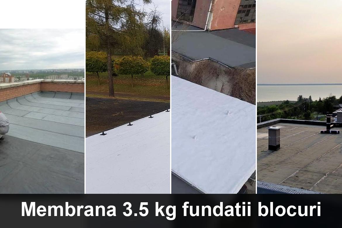 lucrare hidroizolatie terasa finalizata