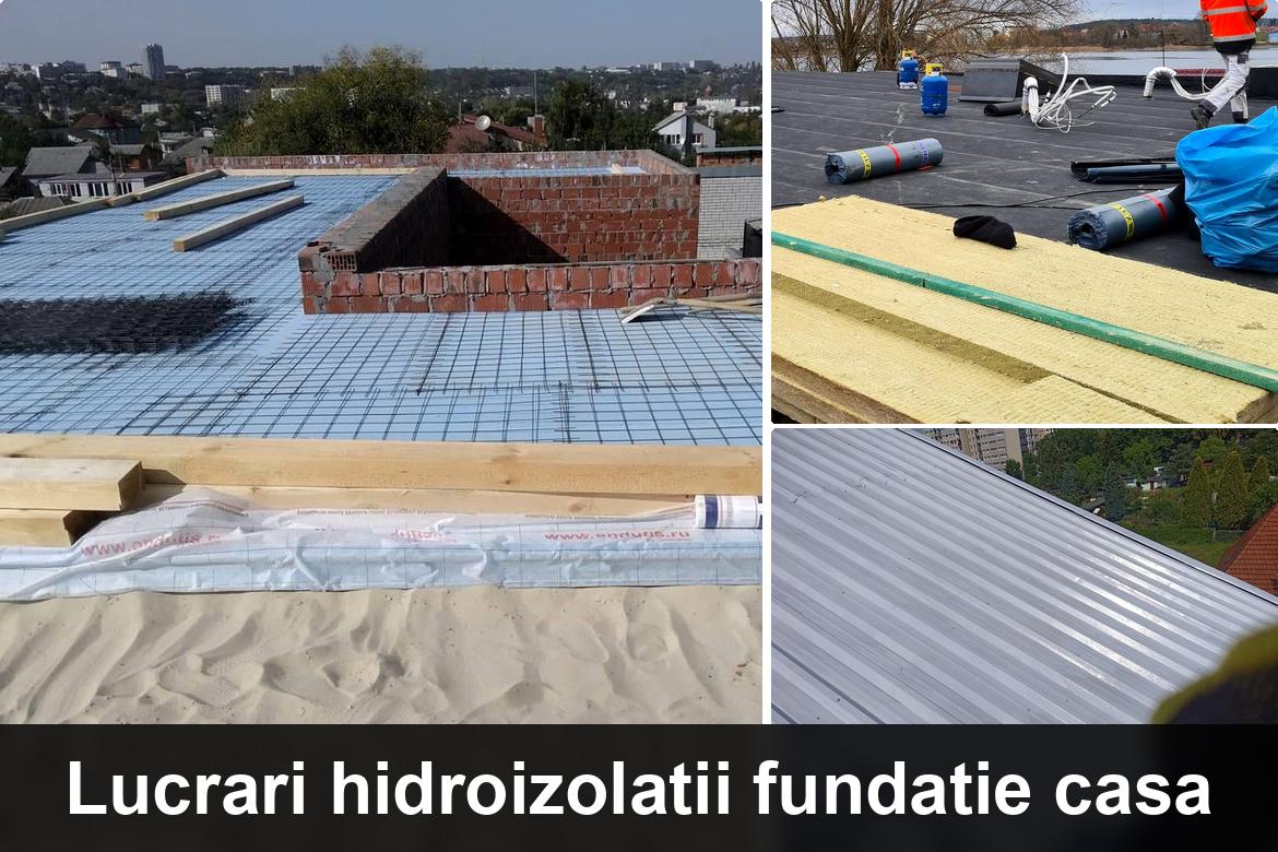 hidroizolatii terase negru voda