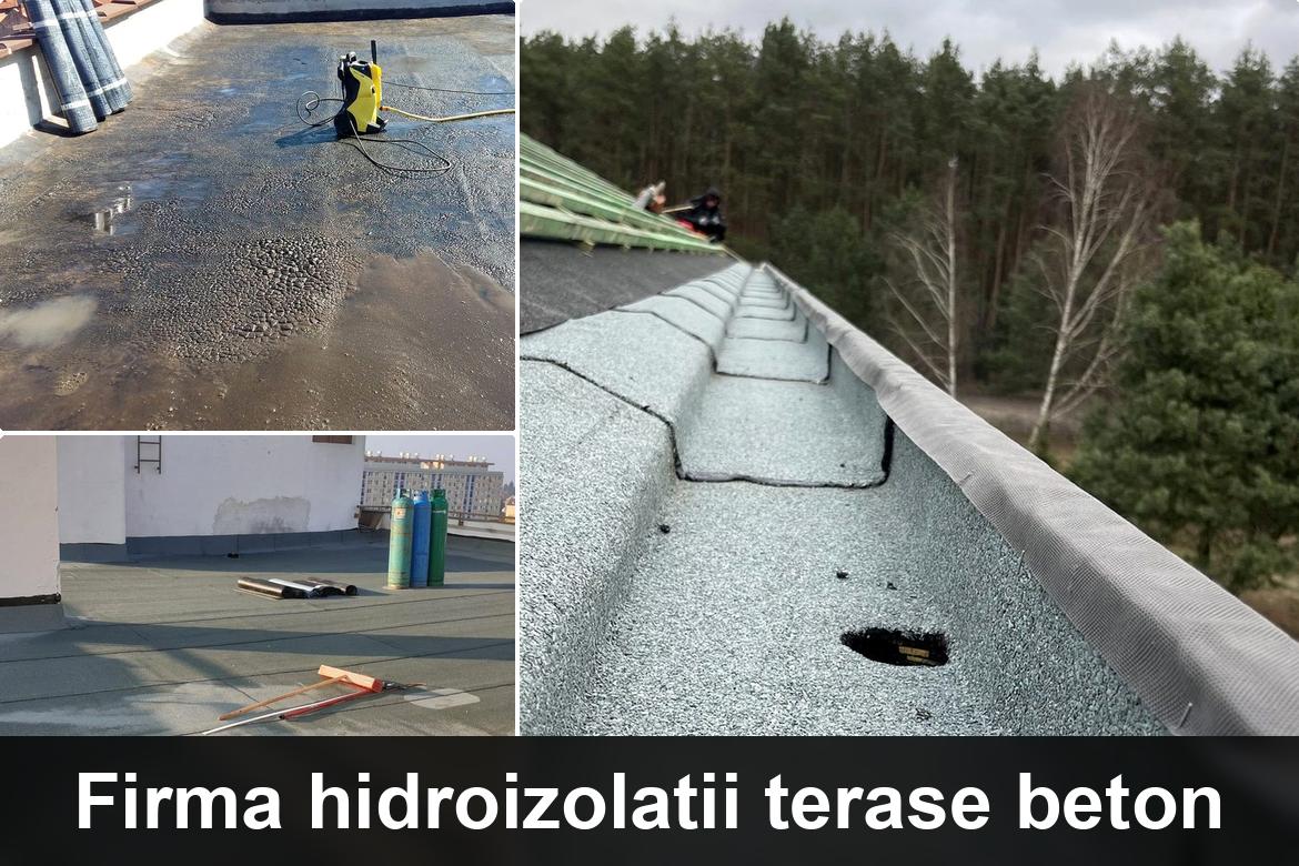 lucrare hidroizolatie terasa finalizata