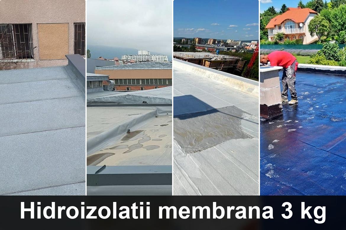 hidroizolatie terasa cu membrana bituminoasa