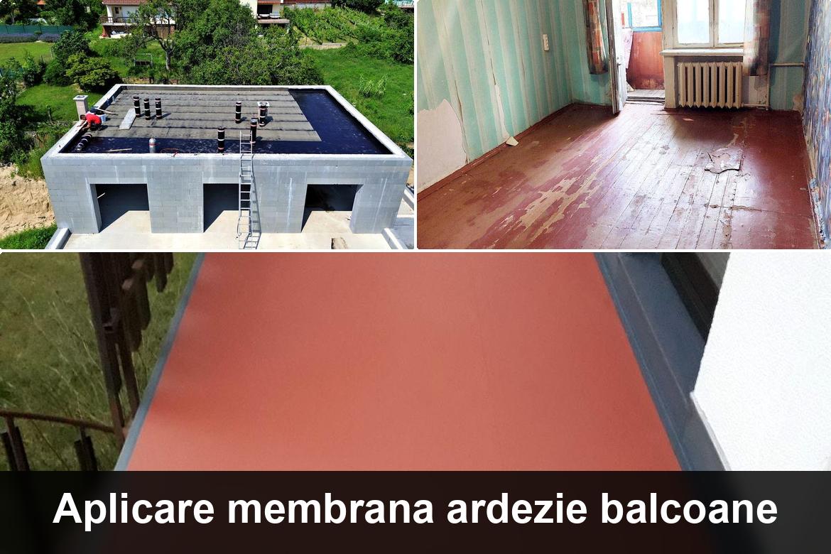lucrare hidroizolatie terasa finalizata
