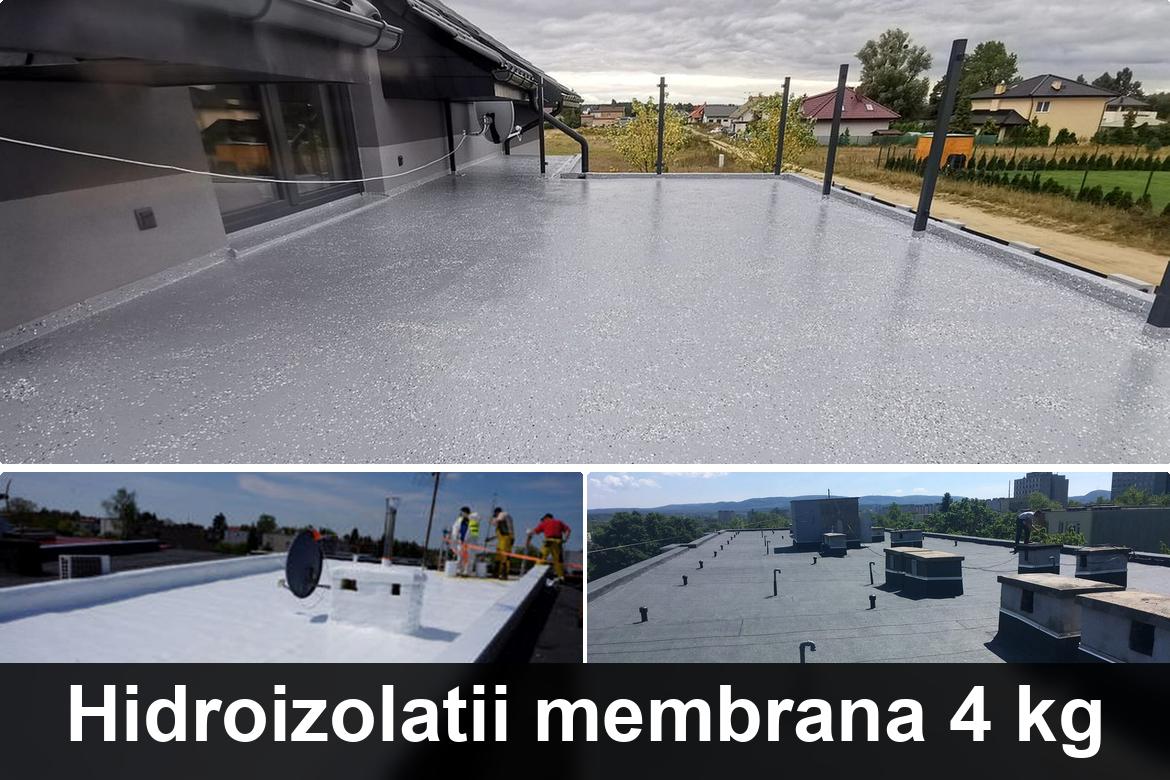 hidroizolatie terasa cu membrana bituminoasa