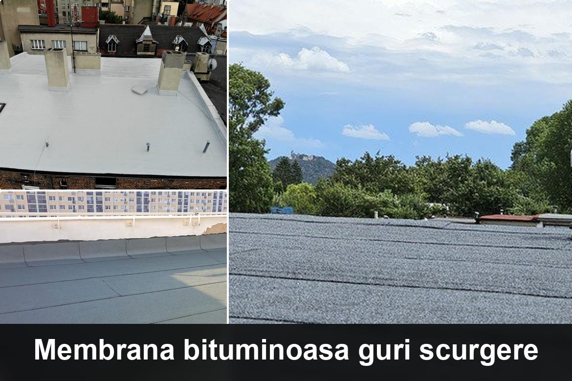 hidroizolatie terasa cu membrana bituminoasa