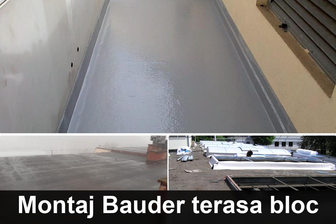 hidroizolatie terasa cu membrana bituminoasa