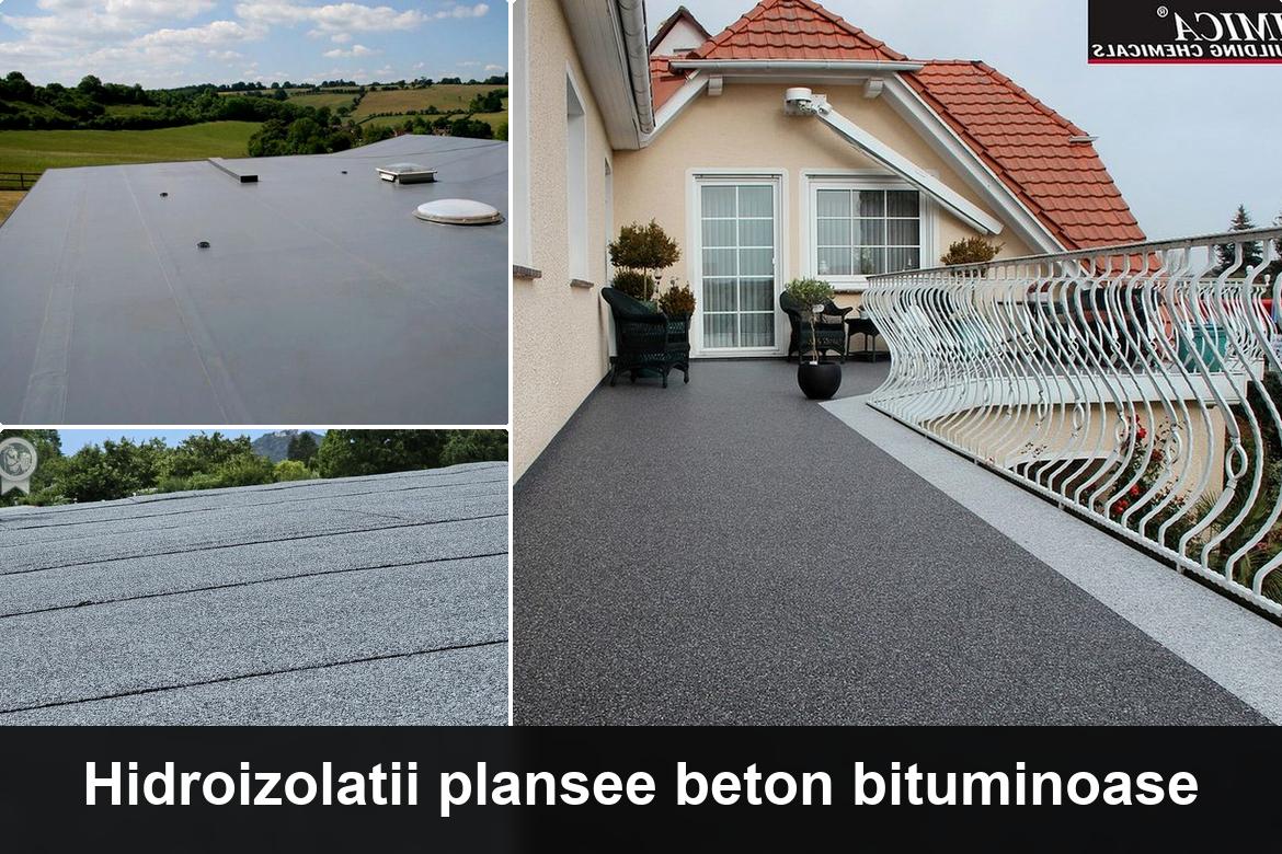 hidroizolatie terasa cu membrana bituminoasa