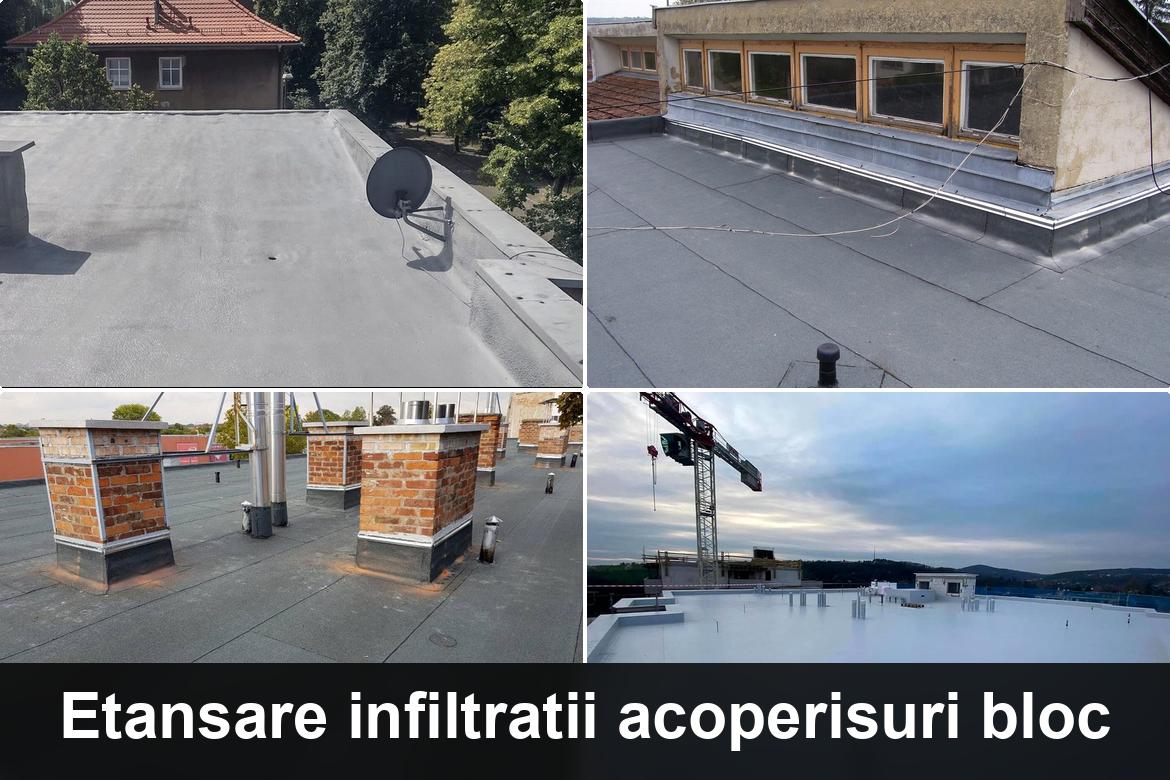 lucrare hidroizolatie terasa finalizata