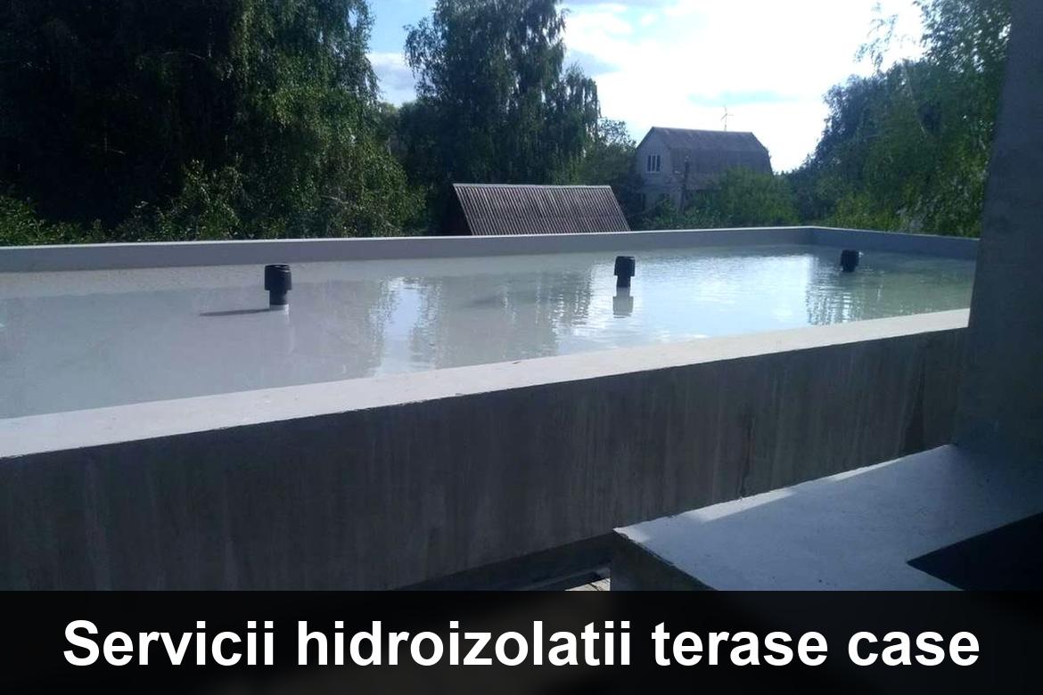 hidroizolatie terasa cu membrana bituminoasa