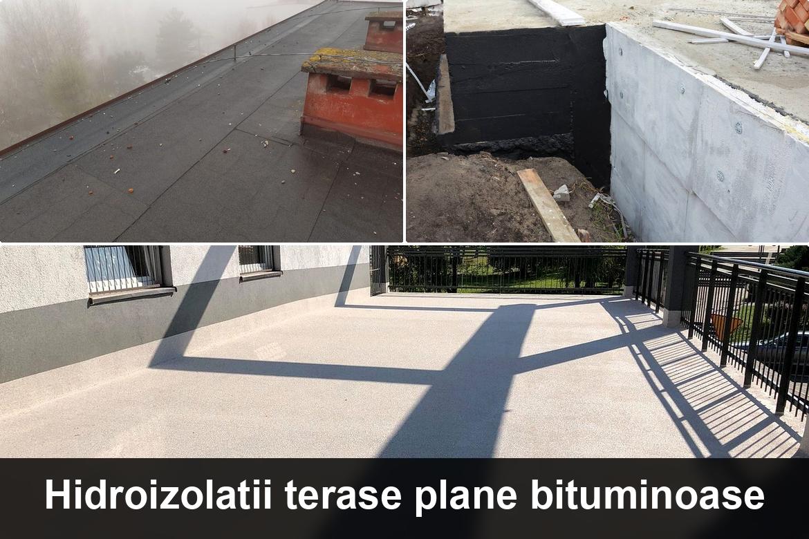 hidroizolatie terasa cu membrana bituminoasa