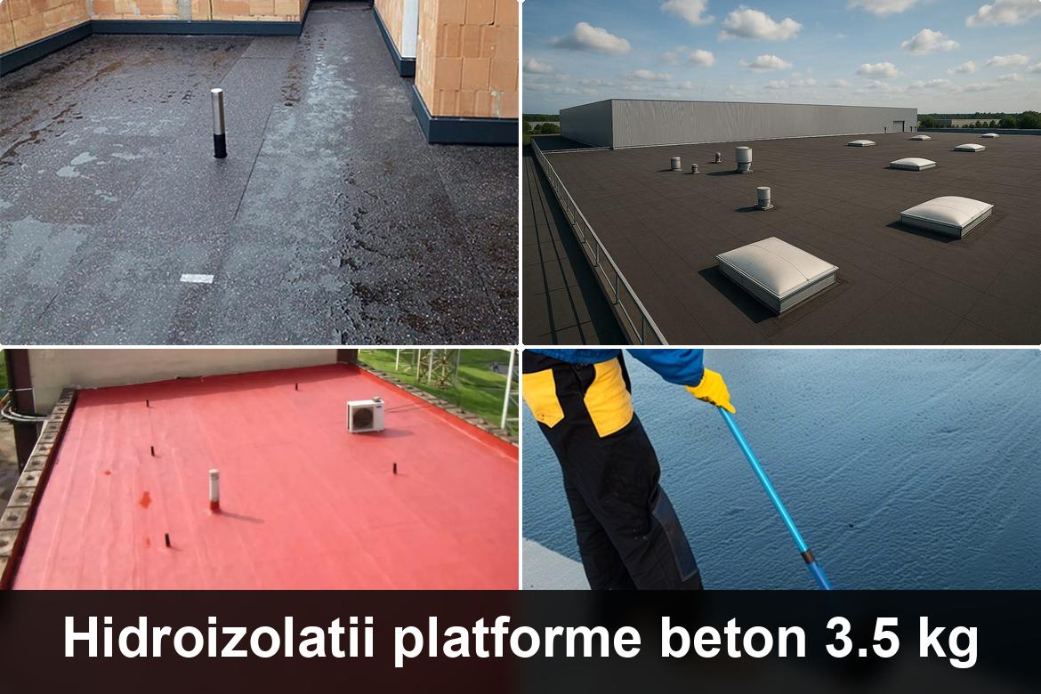 lucrare hidroizolatie terasa finalizata