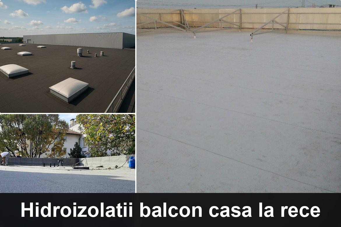 hidroizolatie terasa cu membrana bituminoasa