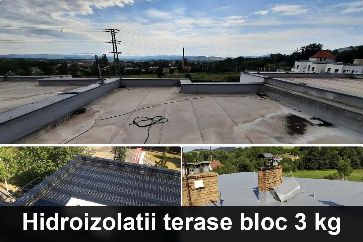 hidroizolatii terase plopii-slavitesti