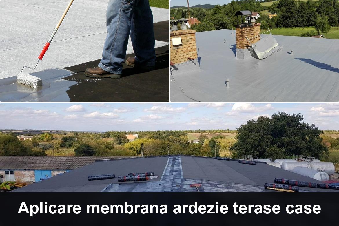 hidroizolatii terase poienesti