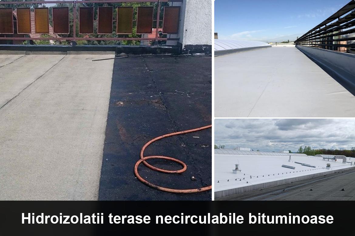 hidroizolatie terasa cu membrana bituminoasa
