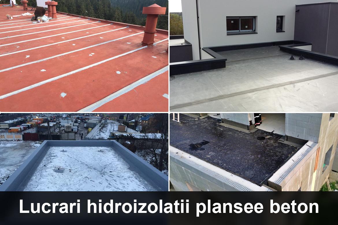 hidroizolatii terase poroschia
