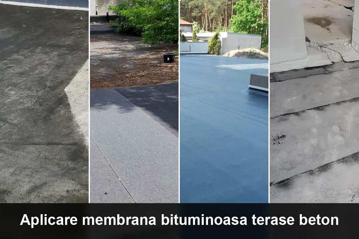 lucrare hidroizolatie terasa finalizata