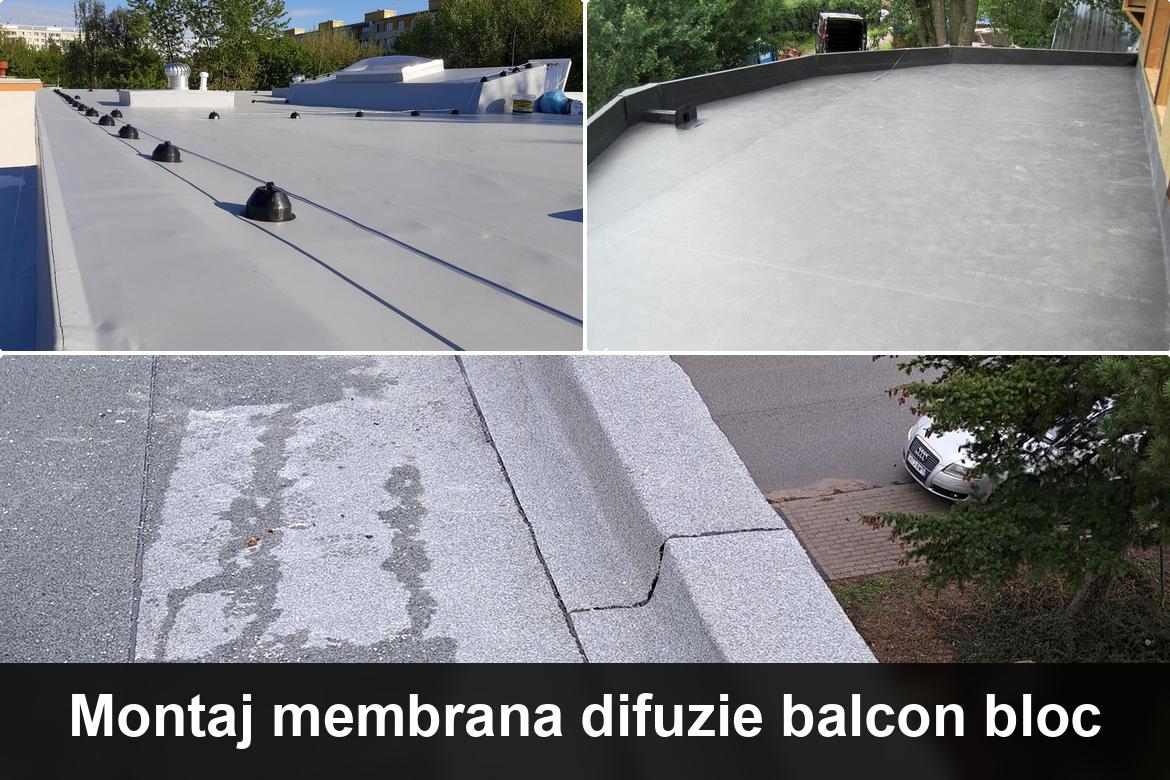 hidroizolatie terasa cu membrana bituminoasa