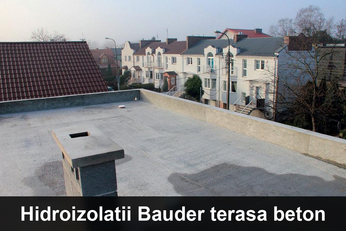 lucrare hidroizolatie terasa finalizata