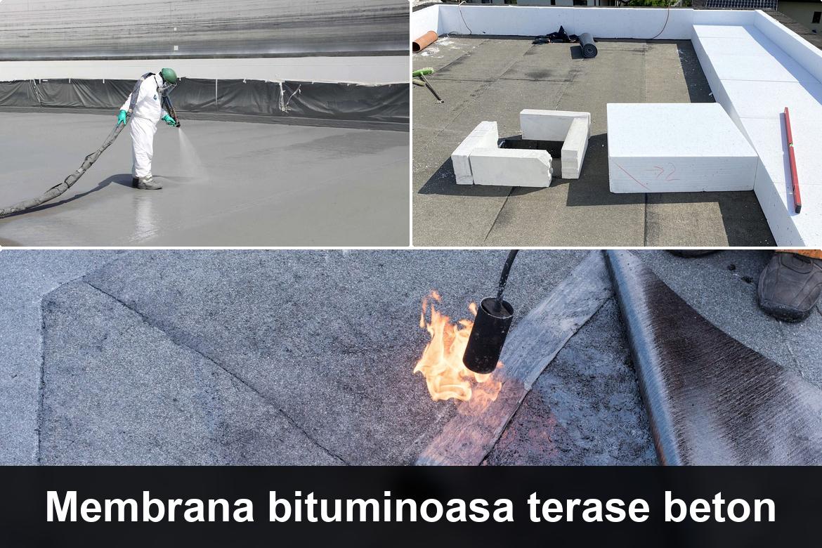 lucrare hidroizolatie terasa finalizata
