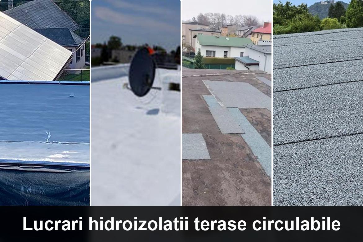 lucrare hidroizolatie terasa finalizata