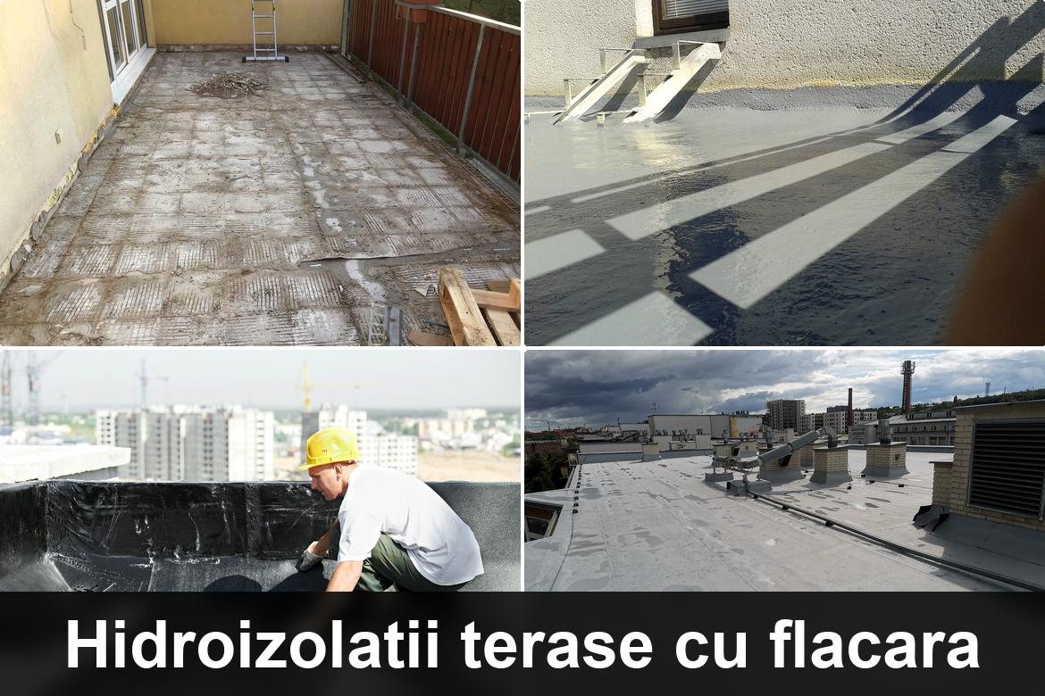 hidroizolatie terasa cu membrana bituminoasa