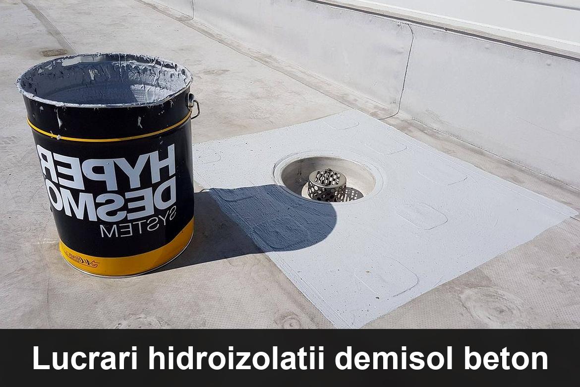 lucrare hidroizolatie terasa finalizata