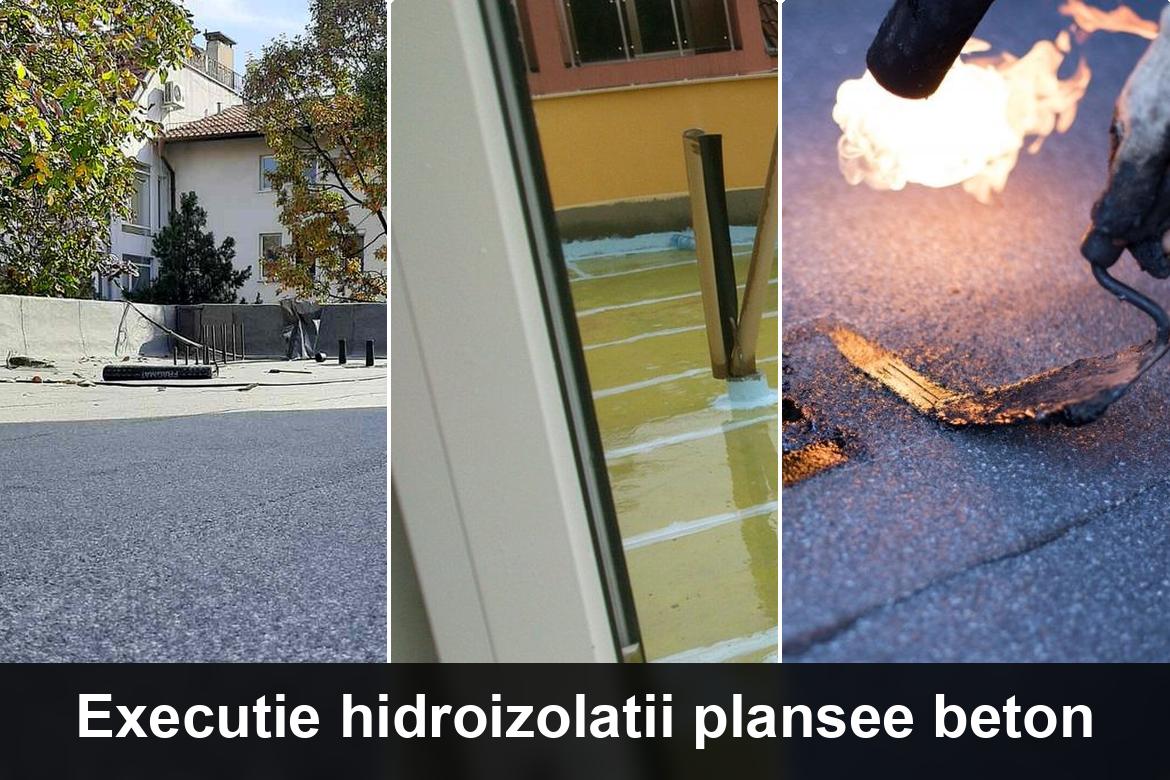 hidroizolatie terasa cu membrana bituminoasa