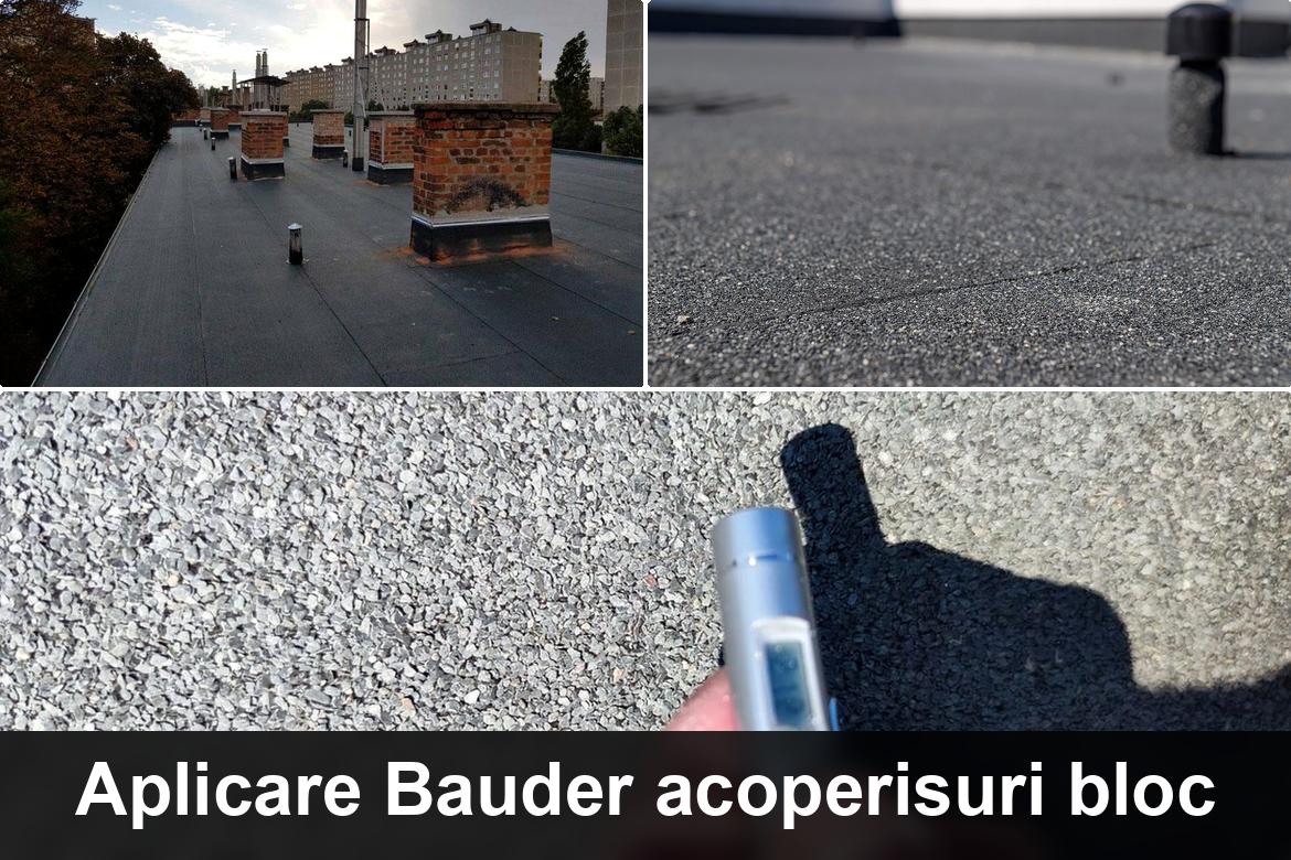 hidroizolatie terasa cu membrana bituminoasa