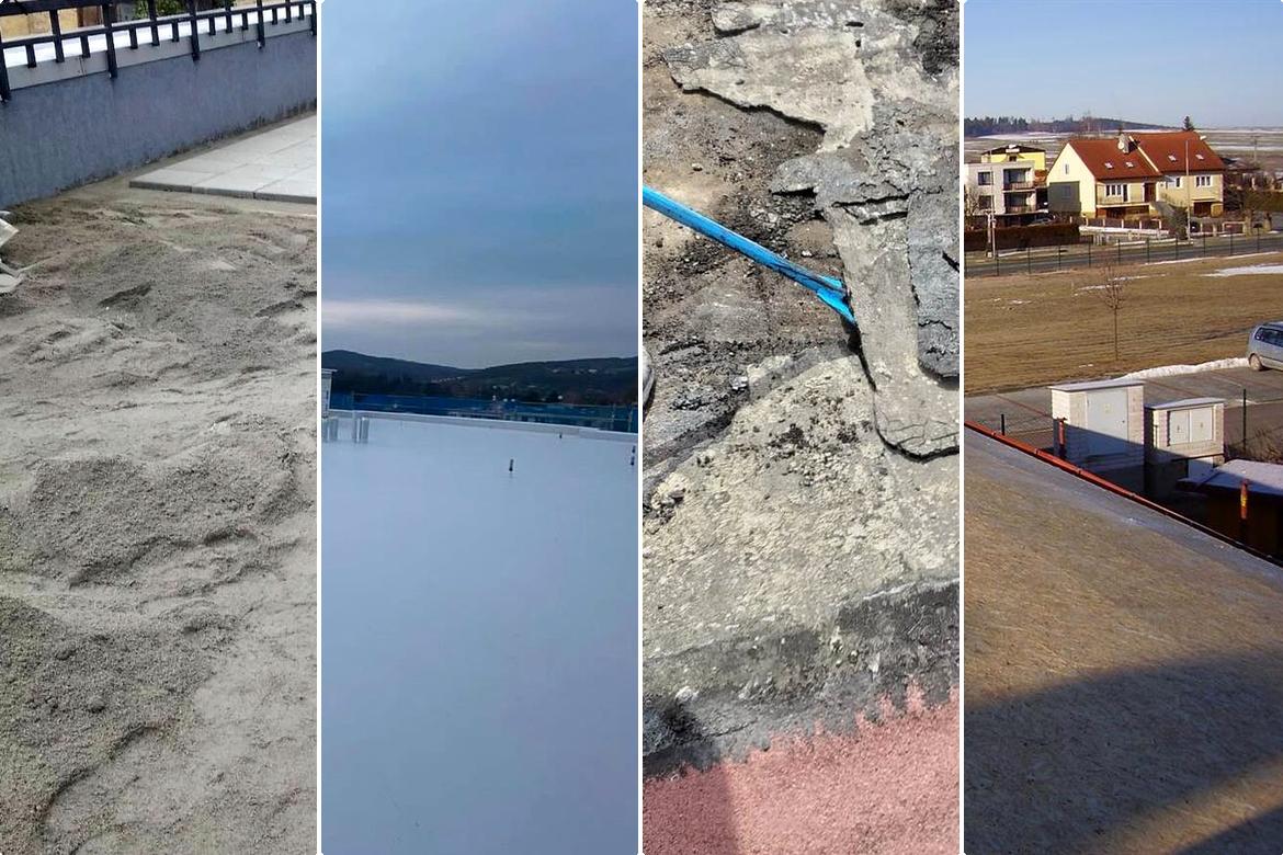 hidroizolatie terasa cu membrana bituminoasa