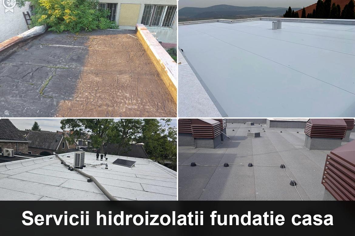 hidroizolatii terase rebricea