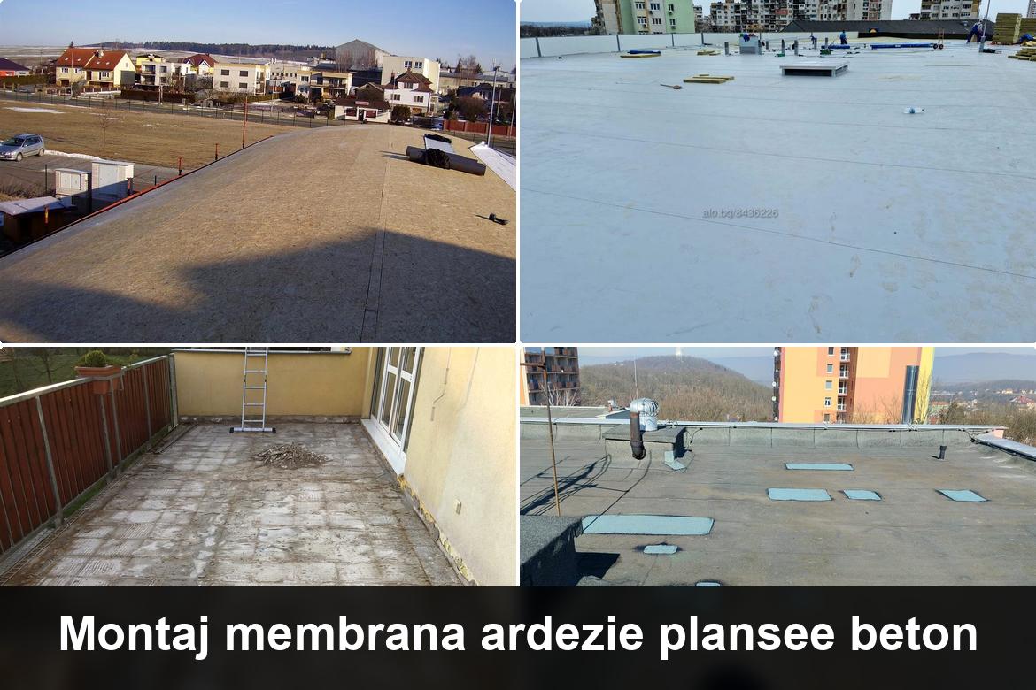 lucrare hidroizolatie terasa finalizata